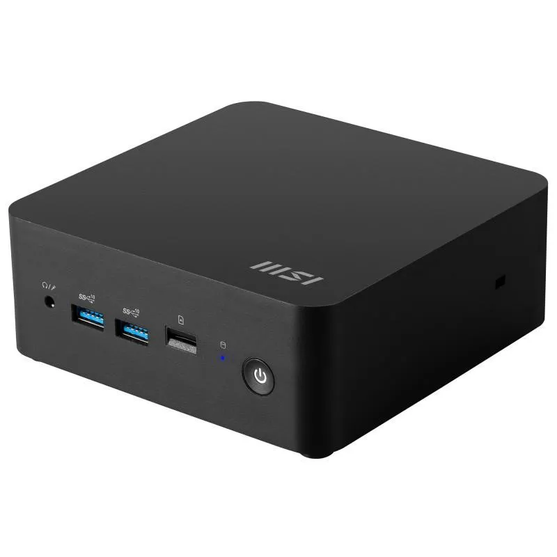 MSI Cubi NUC 1M-001EU Intel Core 7 150U 16 Go DDR5-SDRAM 1 To SSD Windows 11 Pro Mini PC Noir