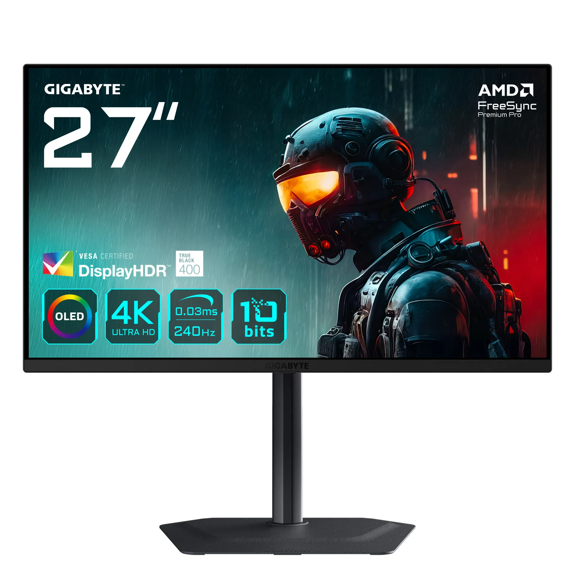 Gigabyte MO27U2 27" 4K 240Hz 0.03ms USB-C