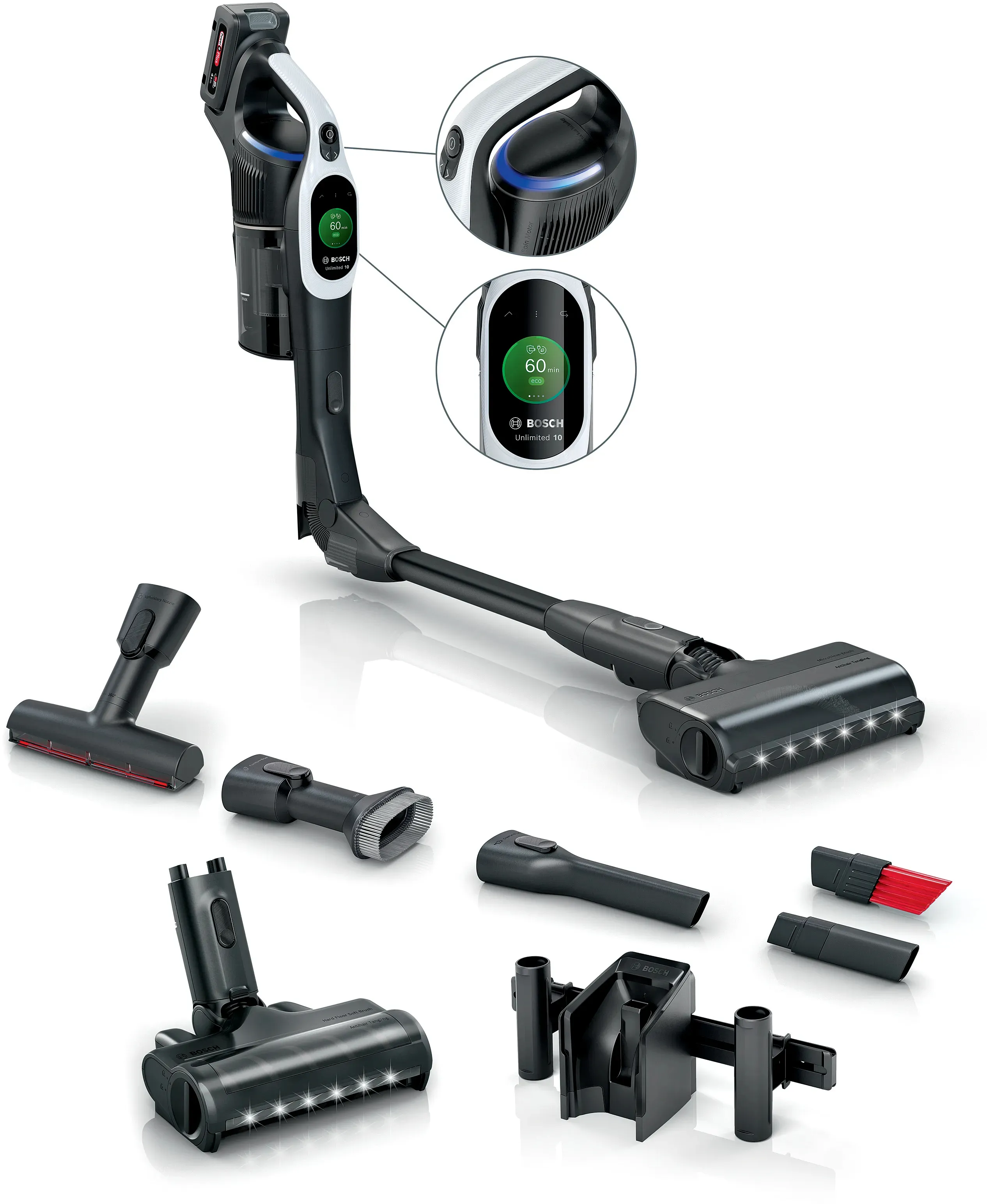 Bosch BCS1041WAC 0,4 L 23,5 W 4 Ah sans sac