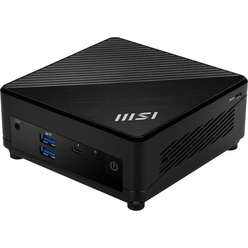 MSI CUBI N ADL S-225BEU barebone PC/ poste de travail 0,69L mini PC Noir N100