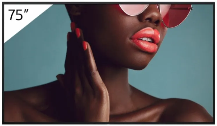 Sony BZ40L Series BZ40L Series 75" 4K UHD 3840x2160 HDR